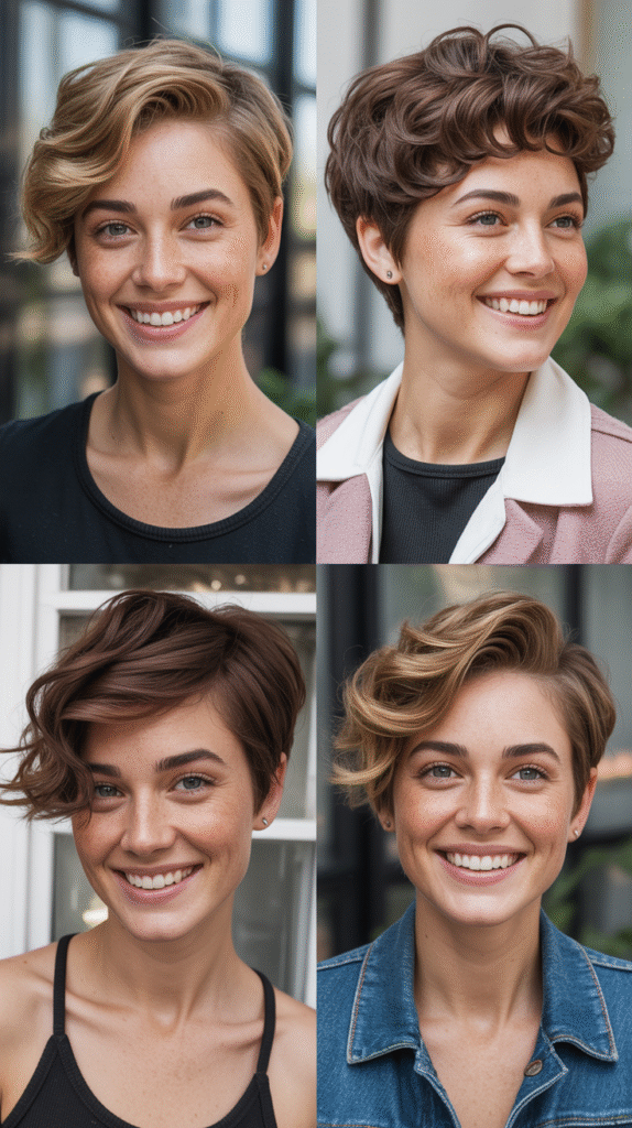  Pixie with Graduated Layers: Dimensional Movement