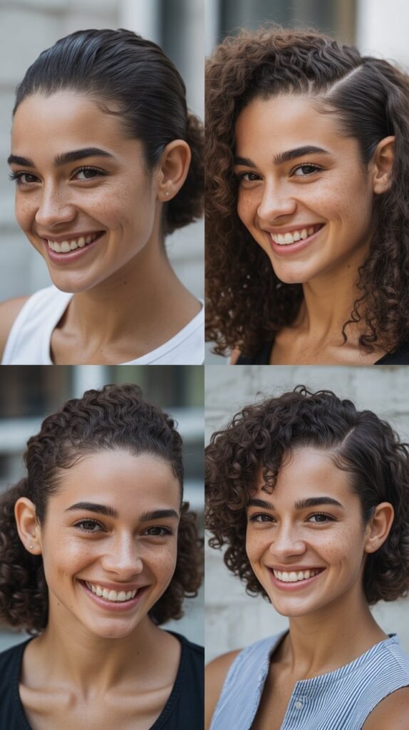 Curly Hair Finger Coil Optimized Cut