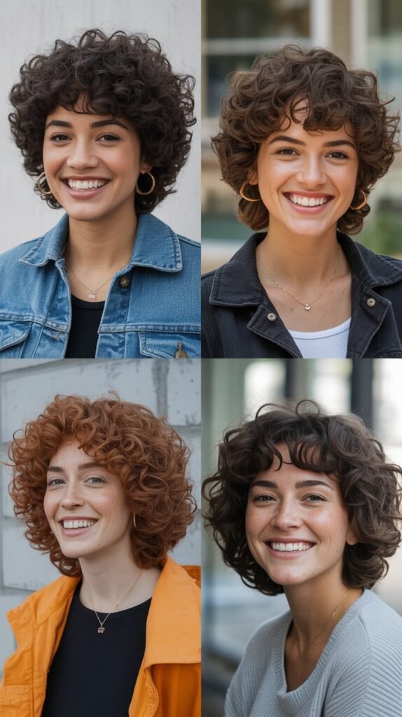 Curly Hair Protective Cut