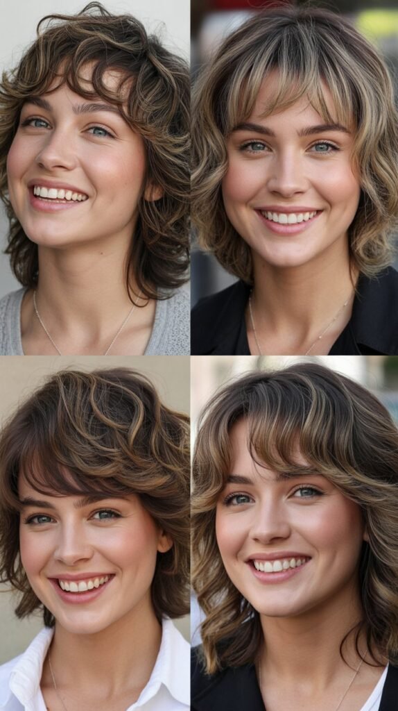 Piece-y Micro Bangs With Razor-Cut Layers