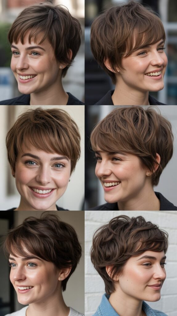  Wispy Bangs With Razored Bob Layers: Maximum Movement