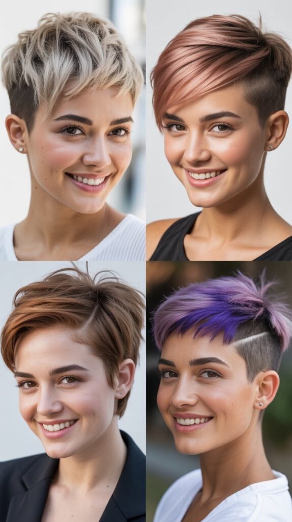Pixie with Contrast Undercut