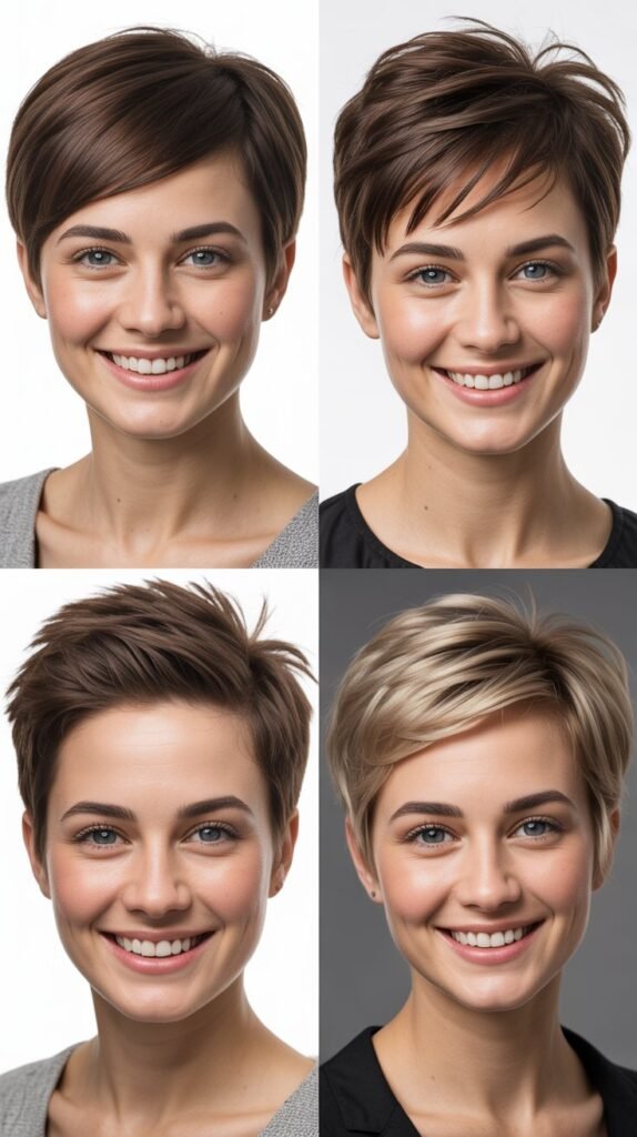  Pixie for Round Faces