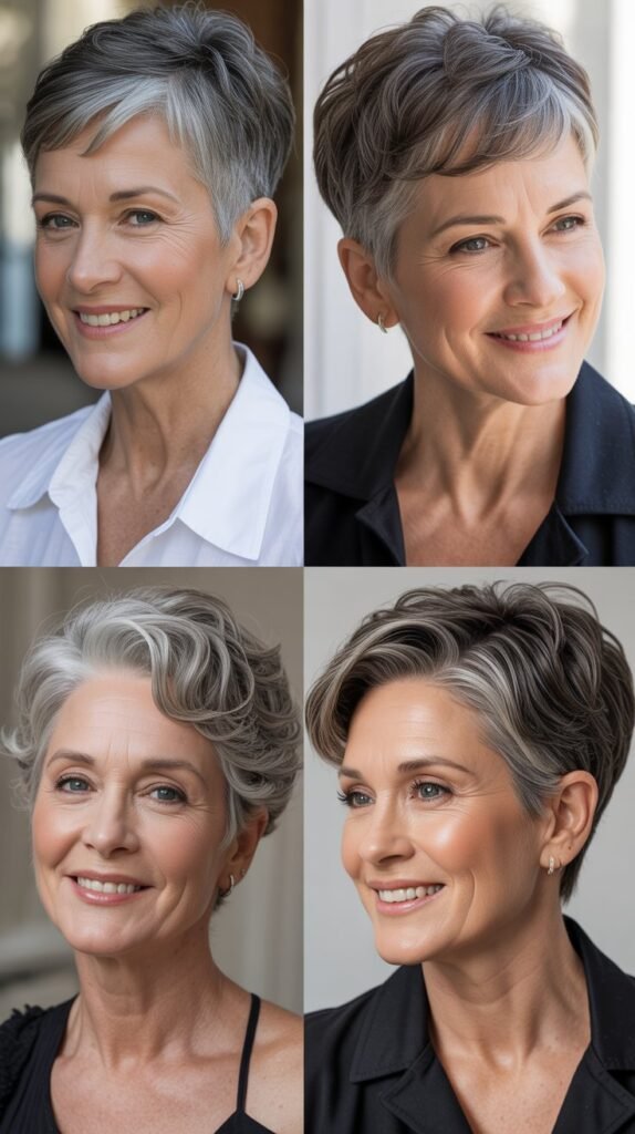  Pixie with Forward-Styled Crown