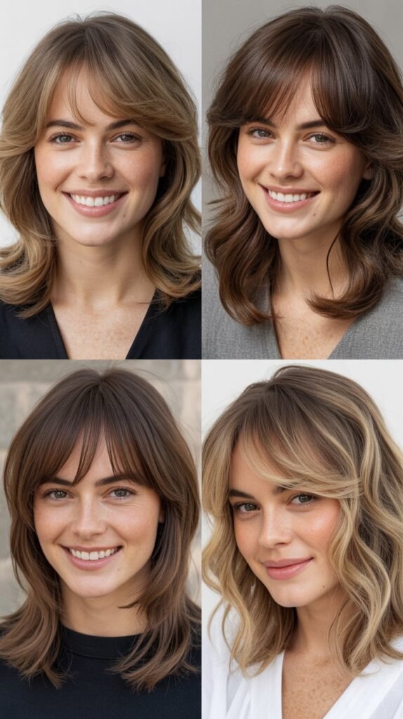  Wispy Bangs with Undone Layers