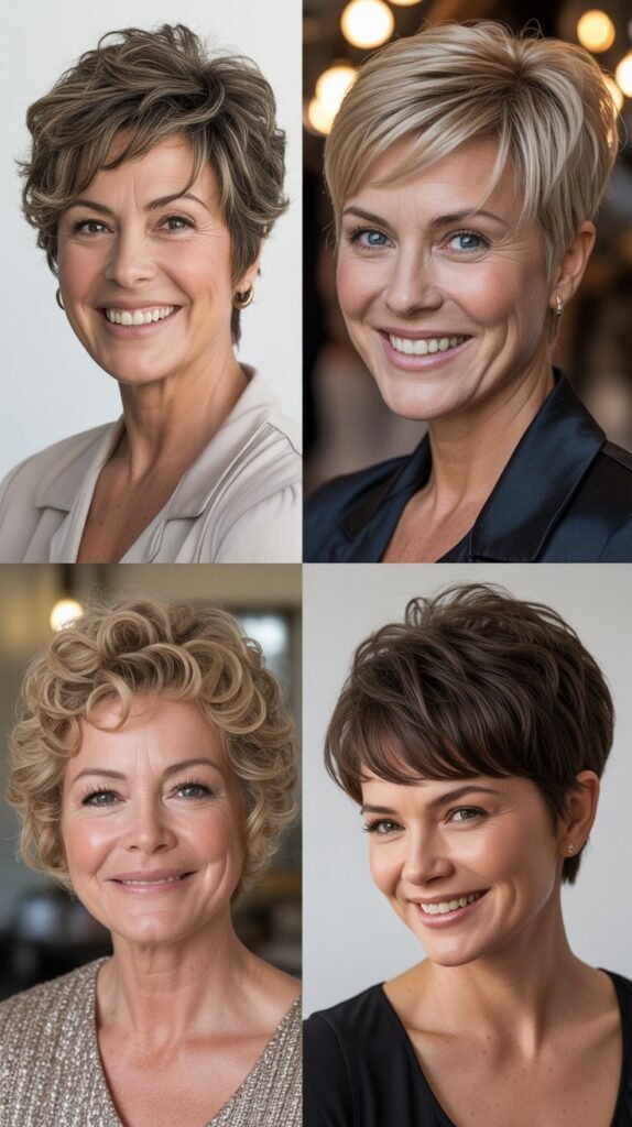 Voluminous Crown Pixie