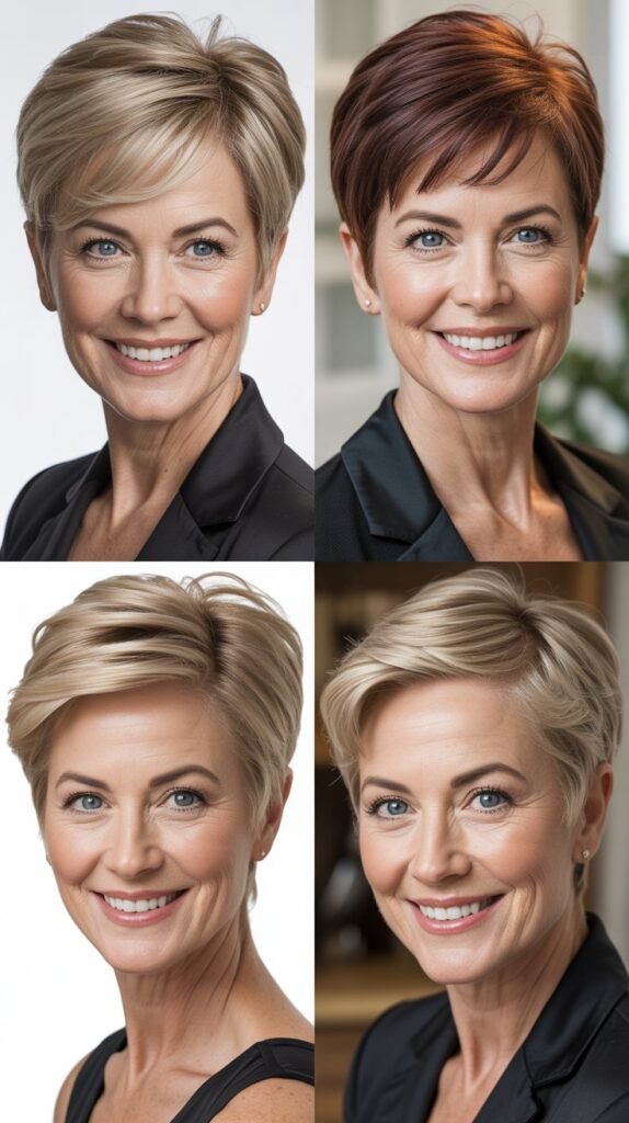 Sleek and Polished Pixie