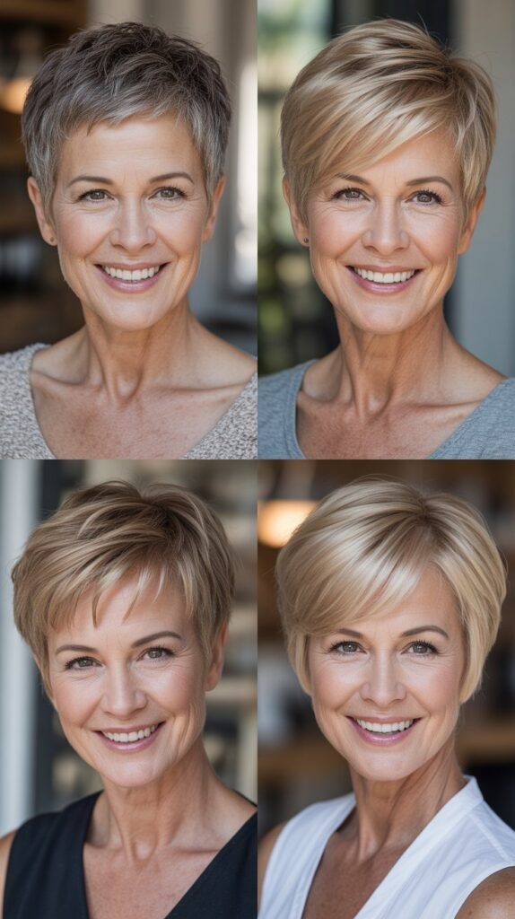 Platinum Blonde Pixie