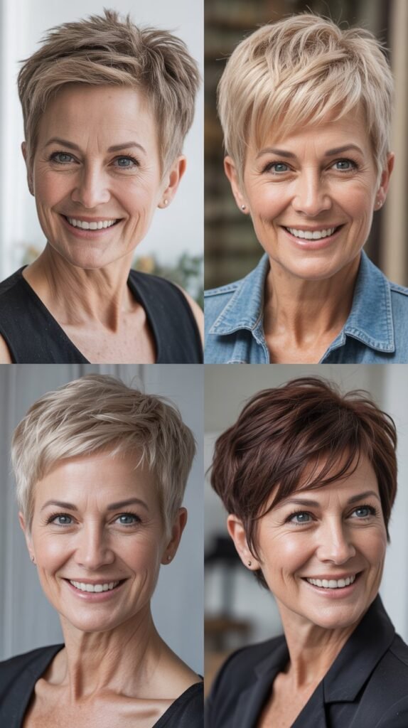  Disconnected Pixie Cut