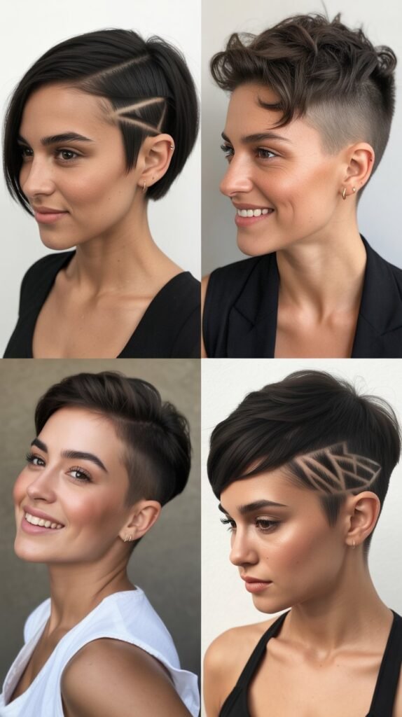 Undercut Pixie for Bold Contrast