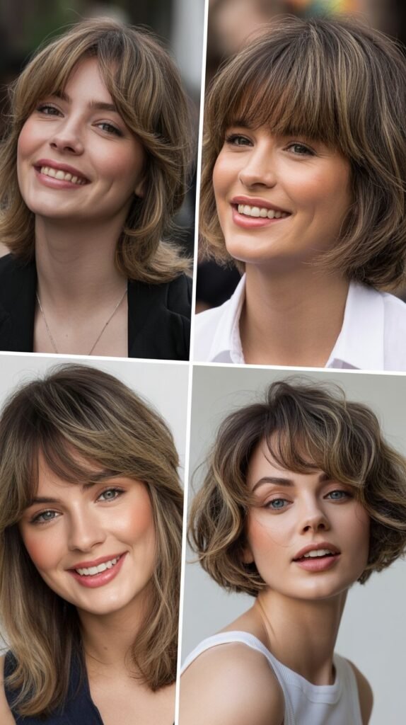 Celebrity Inspiration for Wispy Bangs and Layers