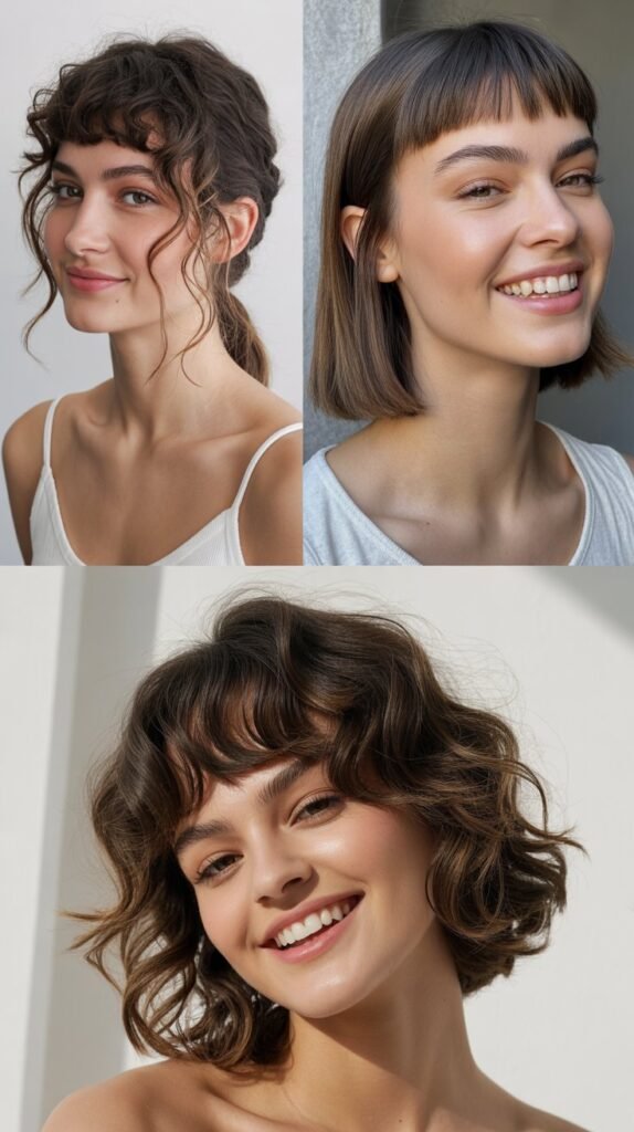 Micro Wispy Bangs: Bold and Fashion-Forward