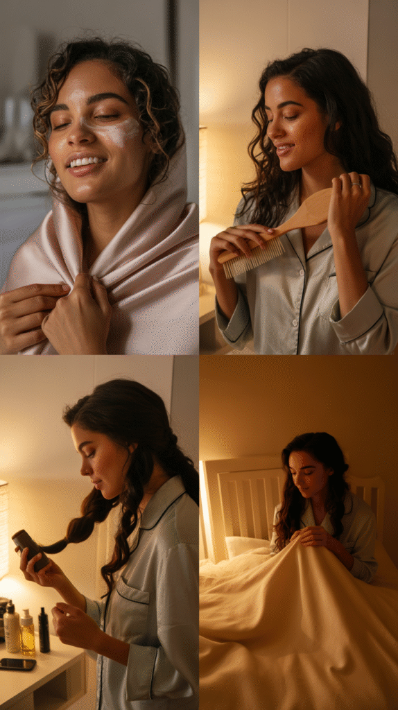 Dark Chocolate Brown with Rose Gold Undertones