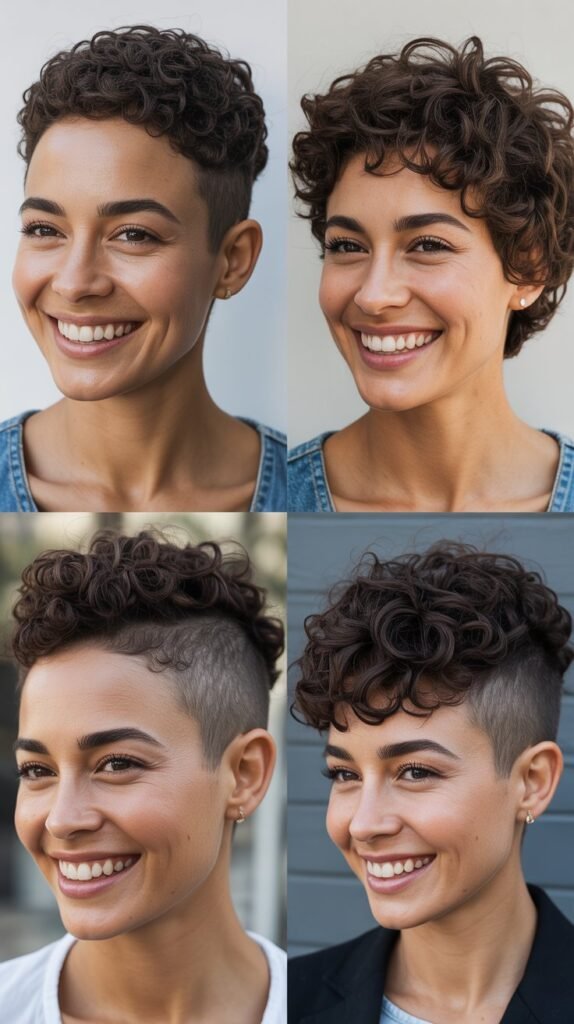 Curly Hair Low Maintenance Cut