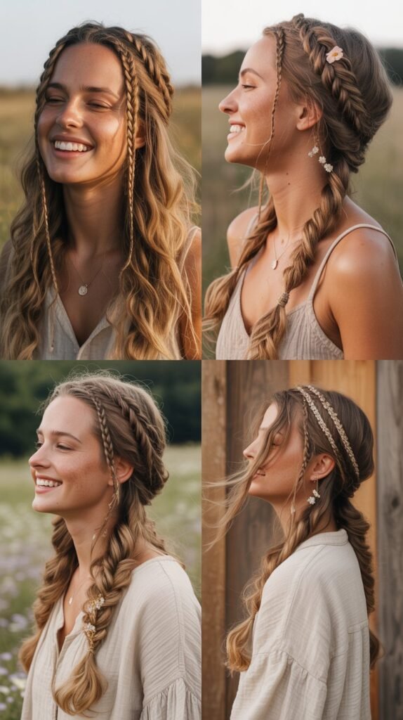 Twisted Low Ponytail