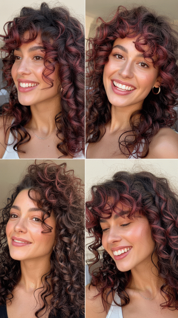 intage Curled Bob Style