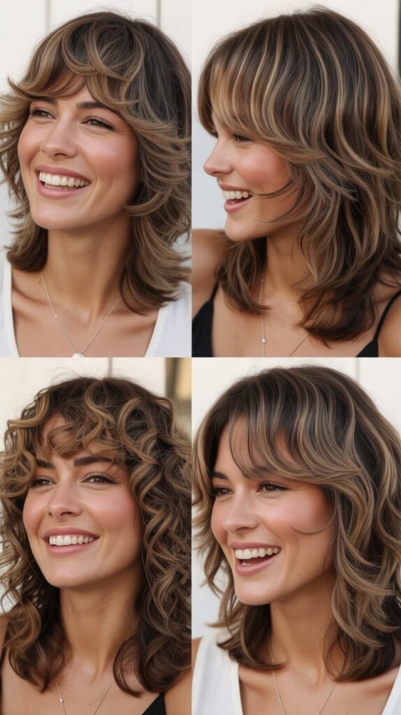 Caramel Highlights for Low-Maintenance Color