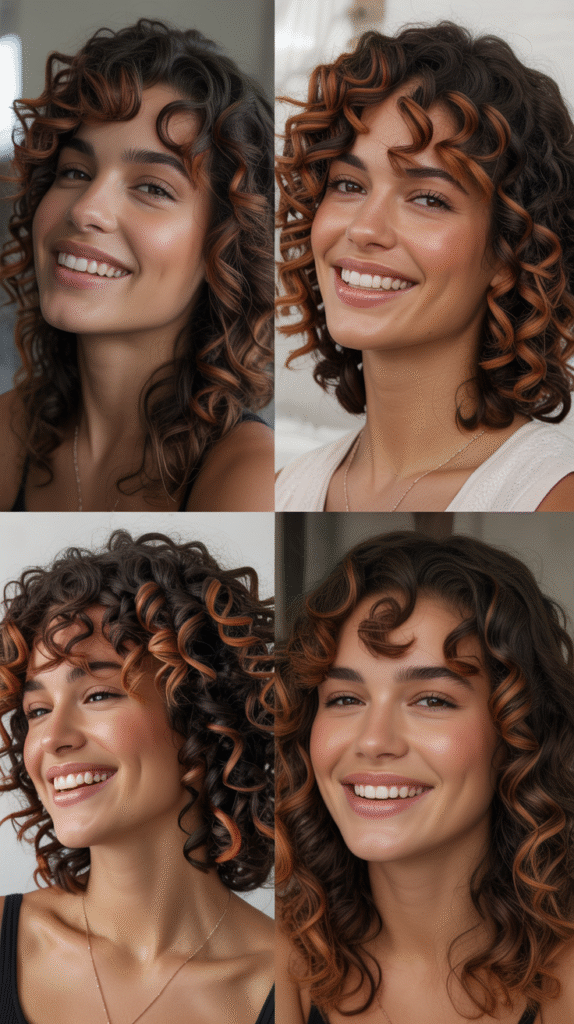 Curly High Fashion Updo