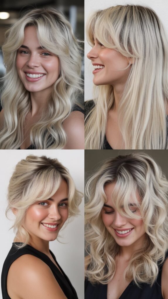  Platinum Blonde Chunky Highlights