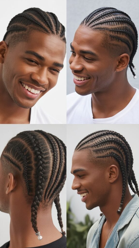 Ladder Braid Cornrows