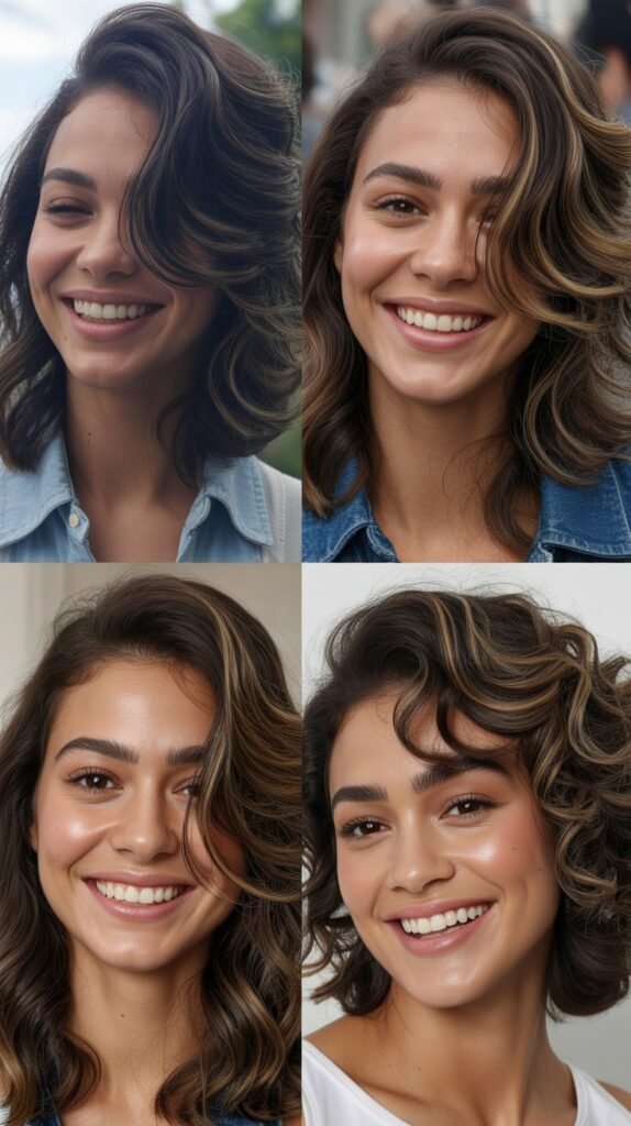  Side Parts vs. Middle Parts for Volume