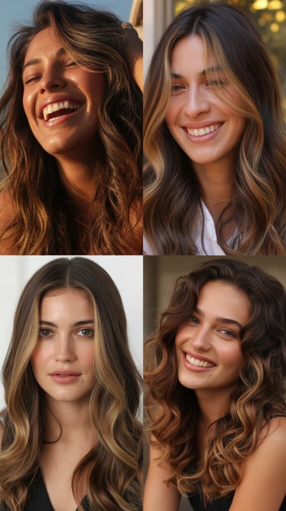 Soft Caramel Foilayage