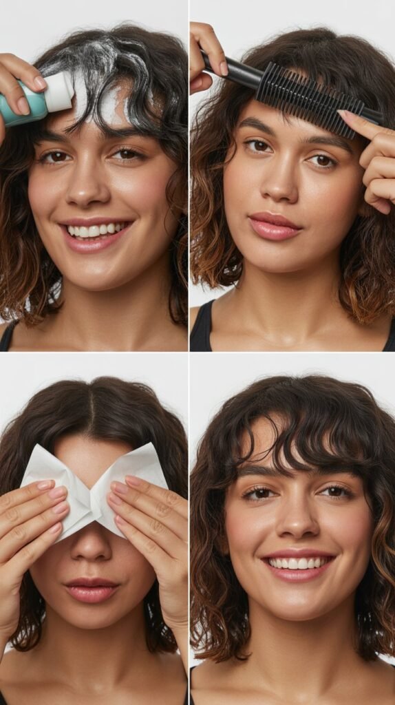  Troubleshooting Greasy Bangs Without Daily Washing