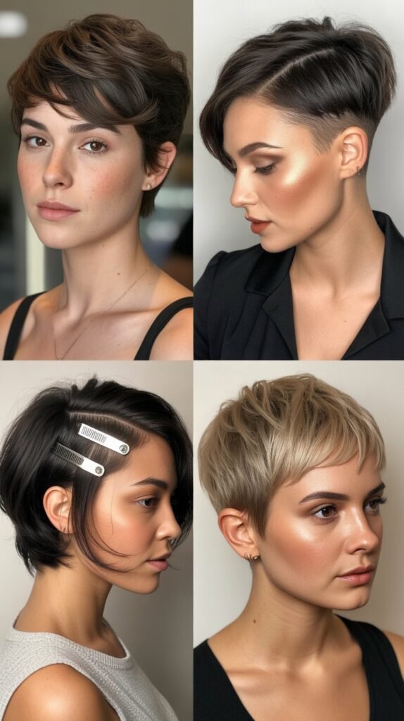 Pixie With Undercut And Undercut Extension