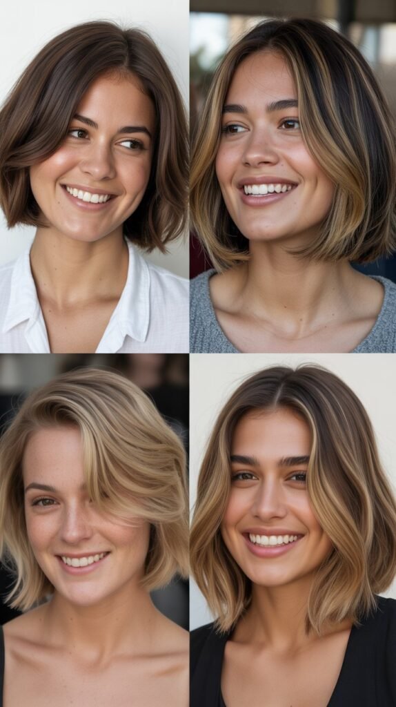 The Blunt Cut With Layered Interior