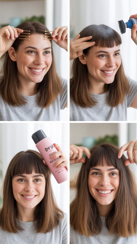 DIY Bang Styling Hacks for Emergency Situations