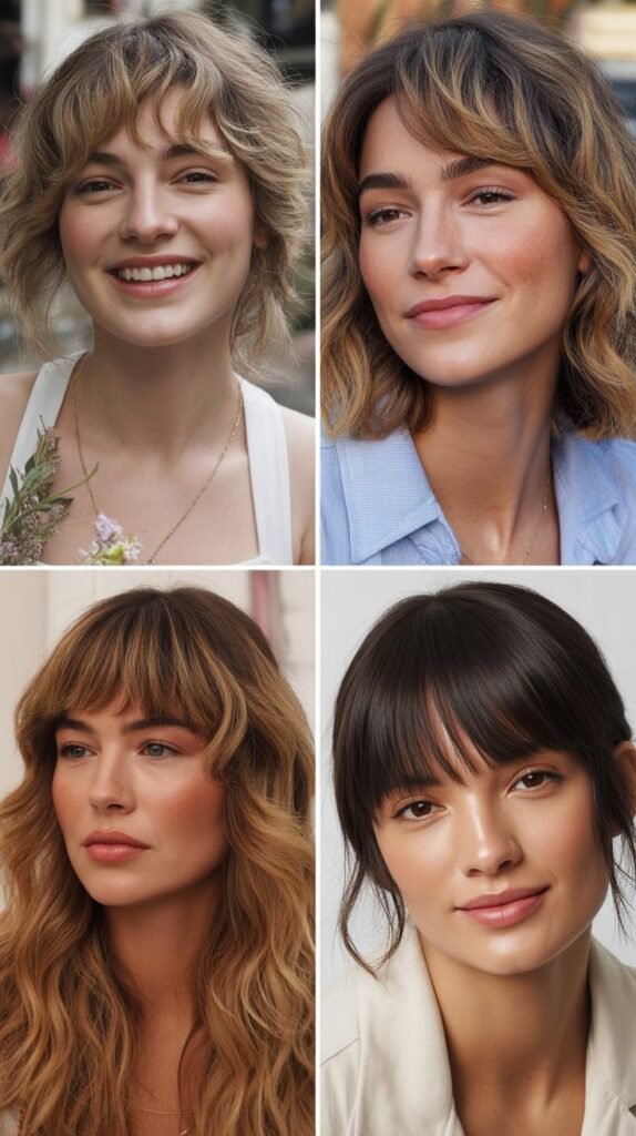 Seasonal Adaptations: Styling Wispy Bangs Year-Round