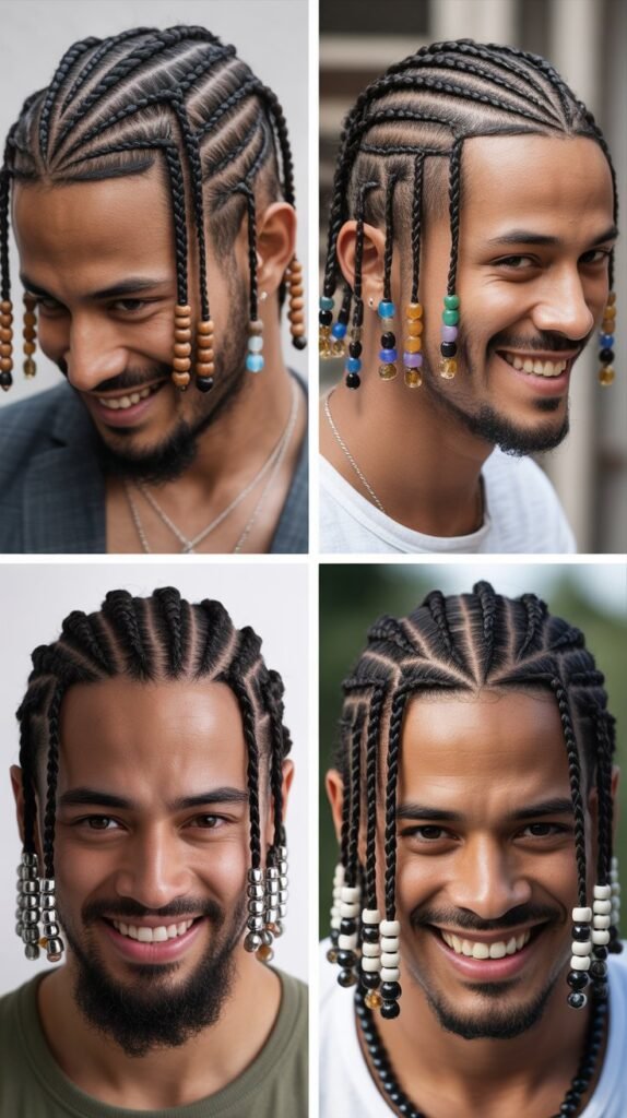 Beaded Cornrow Embellishments