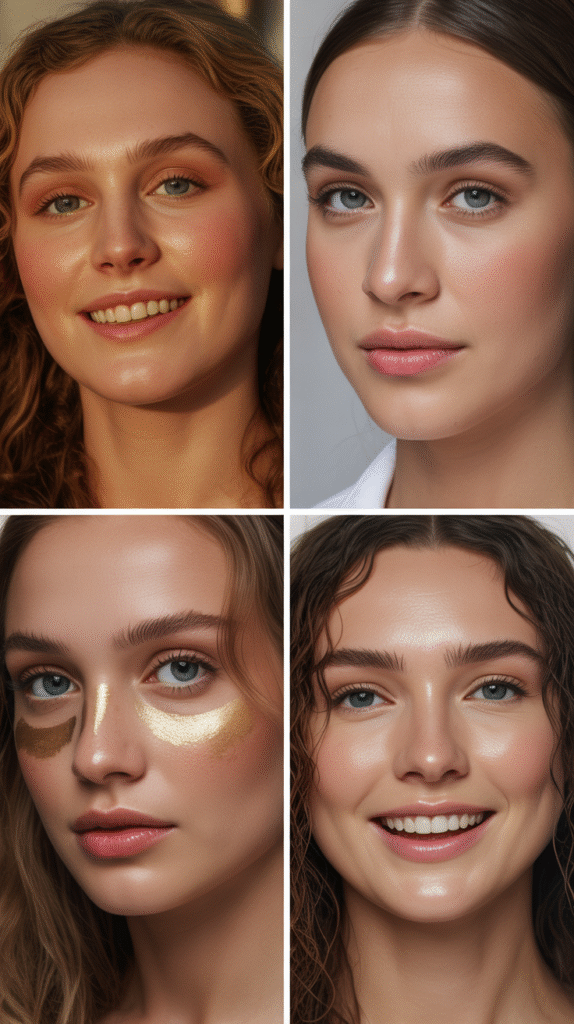 Dark Chocolate Brown Gloss vs. Glaze Differences