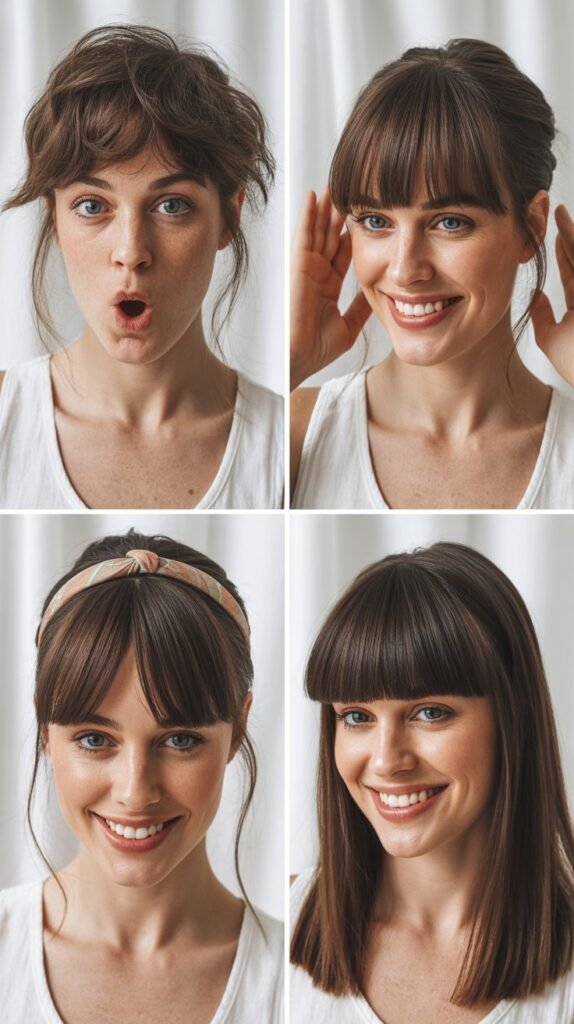 Handling Bang-Related Hair Emergencies