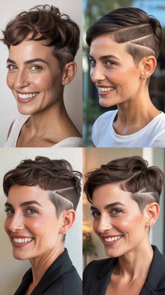  The Pixie with Temple Undercut