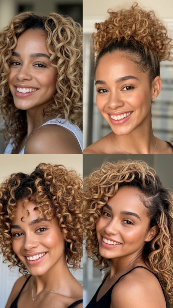 Desert Sand Flowing Curls