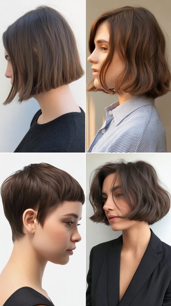 Blunt Cut With Stacked Nape