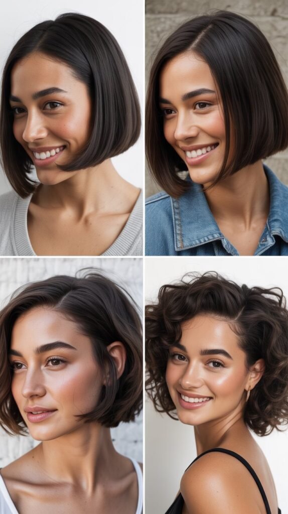 The Blunt Bob With Faux Undercut