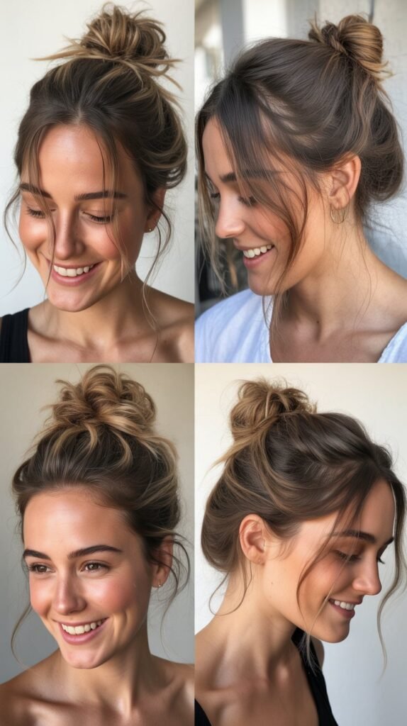 Messy Updo Styles