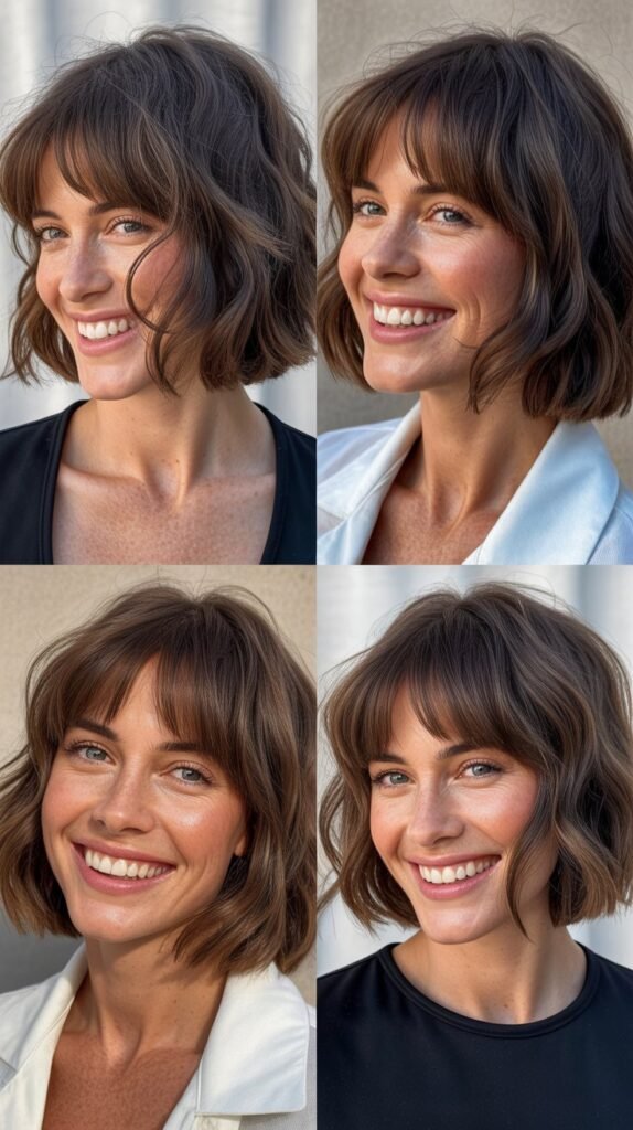 . Razored Pixie With Long Side-Swept Bangs