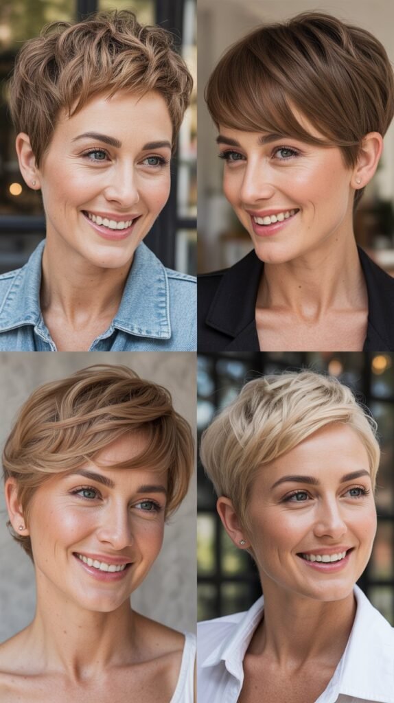 8. Voluminous Crown Pixie