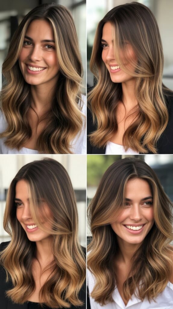  Ombré Effect with Caramel Ends