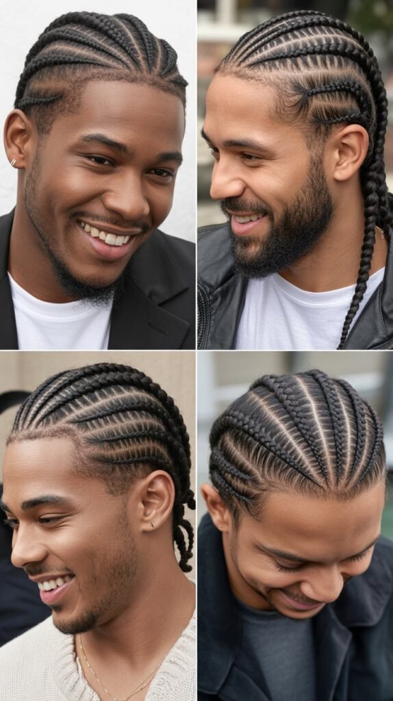  Freestyle Artistic Cornrows