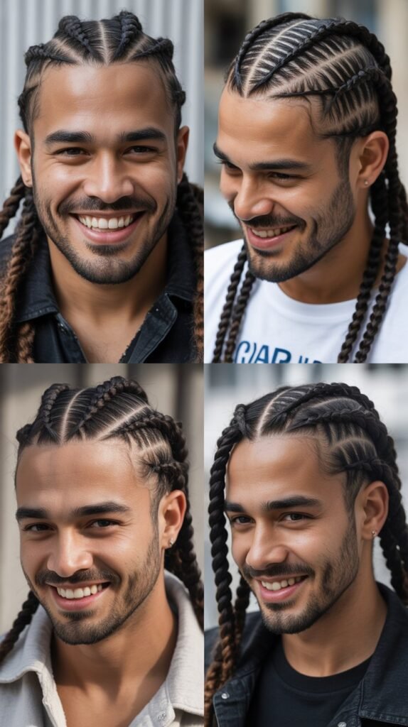 . Thick Jumbo Cornrows