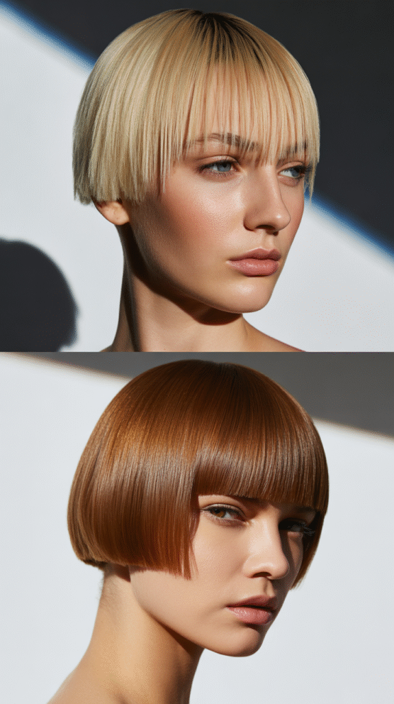 Micro-Blunt Bob (Chin-Length)