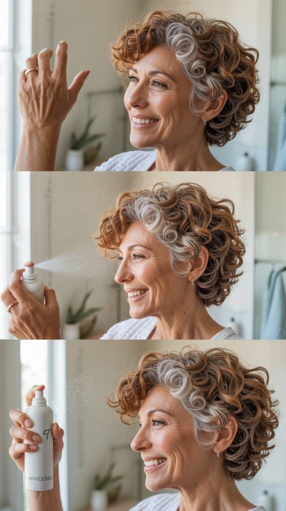 Morning Refresh Techniques for Short Curls