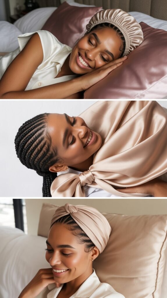 Protect Your Cornrows While Sleeping