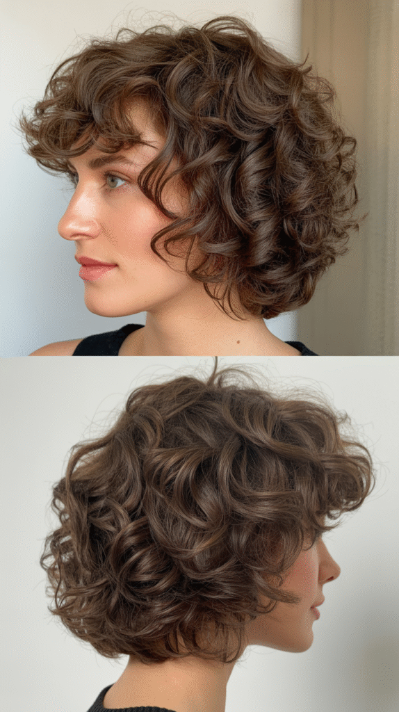  Curly Shag Bob