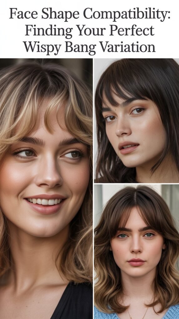 Face Shape Compatibility: Finding Your Perfect Wispy Bang Variation