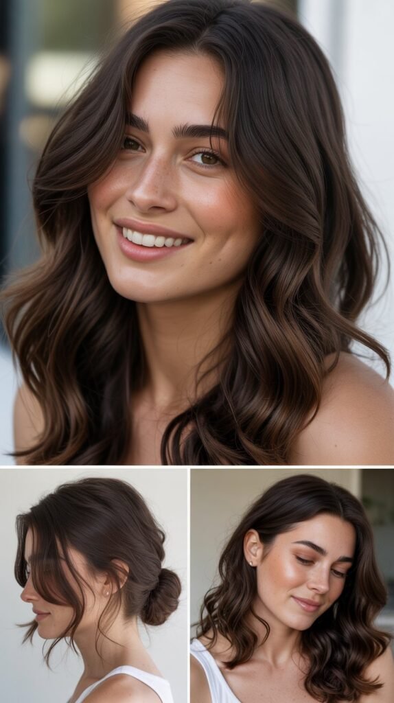  Dark Chocolate Brown with Cool Undertones